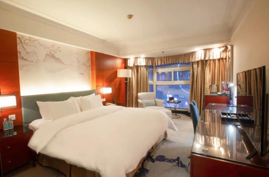 Linyi Blue Horizon Intenational Hotel Exterior foto