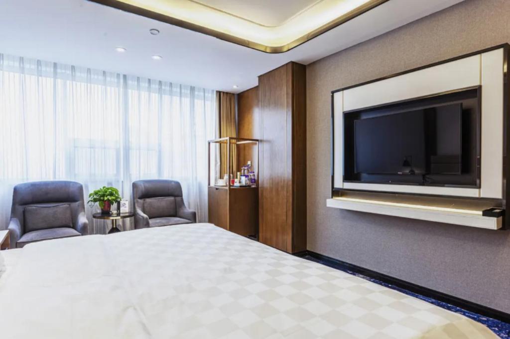 Linyi Blue Horizon Intenational Hotel Exterior foto