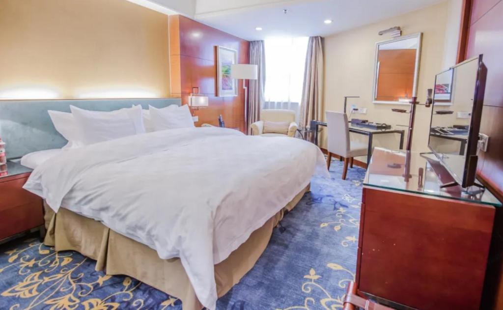 Linyi Blue Horizon Intenational Hotel Exterior foto