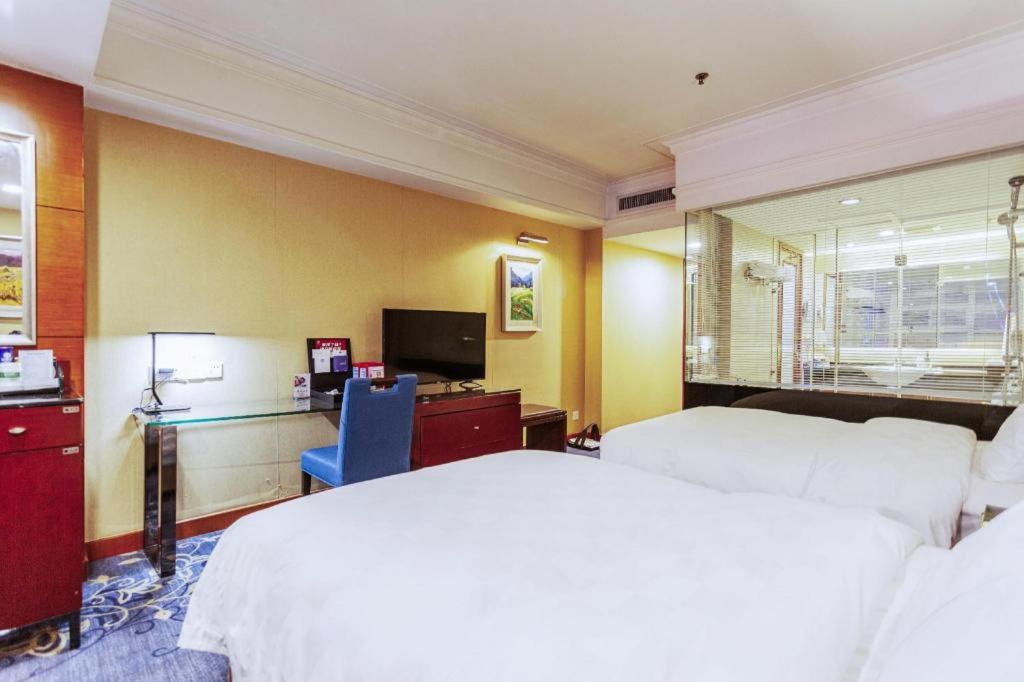 Linyi Blue Horizon Intenational Hotel Exterior foto